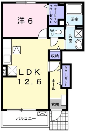 ラルジュ　フォンテーヌⅢの物件間取画像